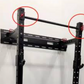 RIVAL STEEL Foldable Wall-Mounted Squat Rack