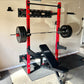 RIVAL STEEL Foldable Wall-Mounted Home Gym Package